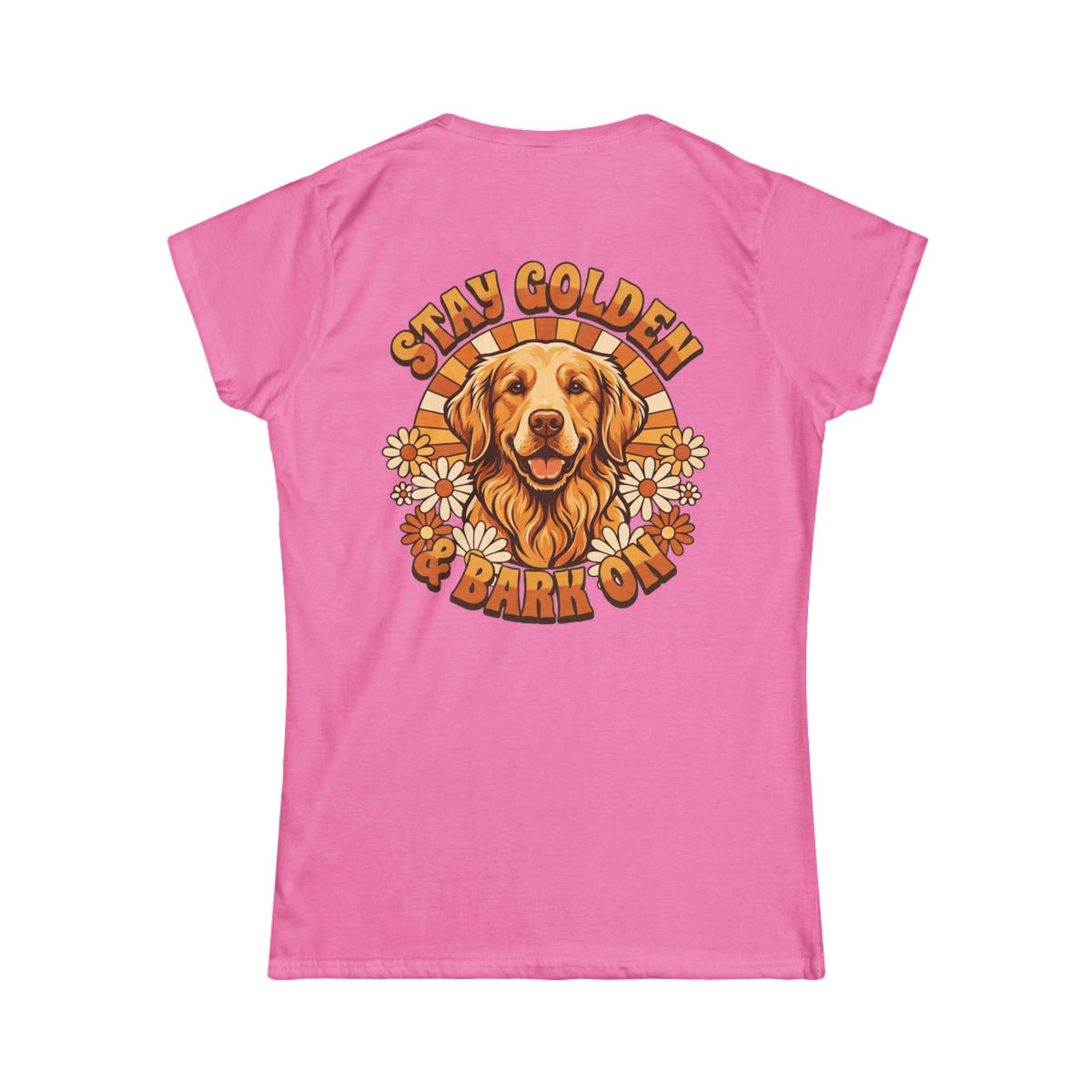"Stay Golden & Bark On" Women's Tee