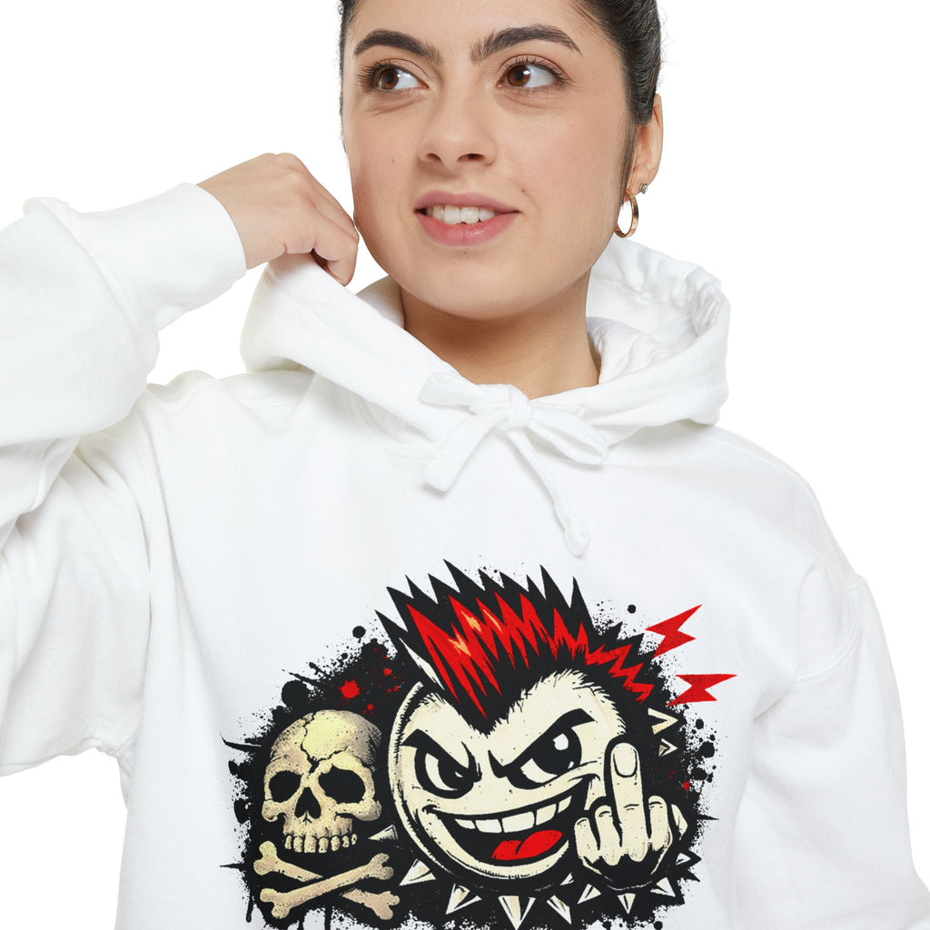 One Finger Opinion | Garment-Dyed Hoodie — AttitudeShirts