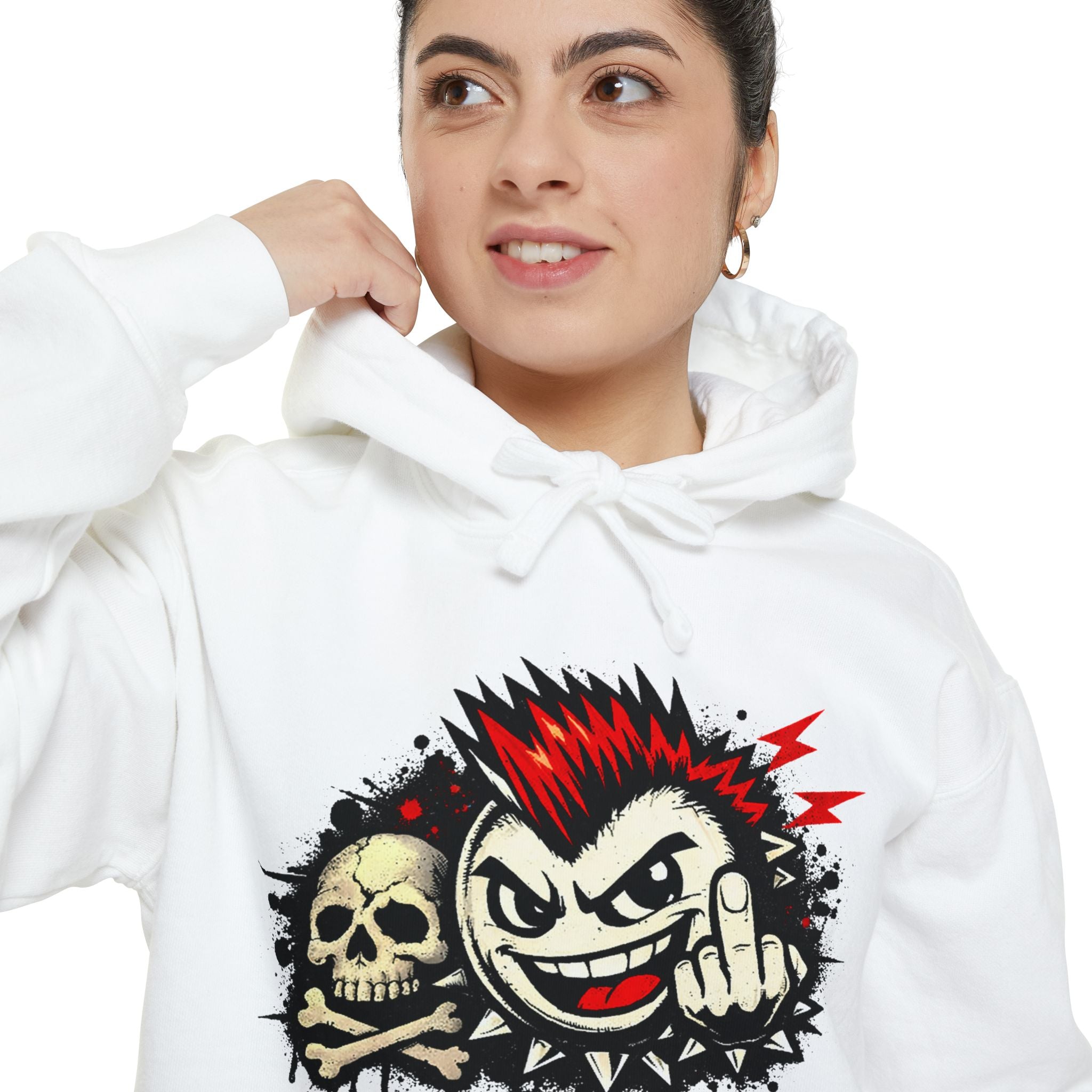 One Finger Opinion | Garment-Dyed Hoodie — AttitudeShirts
