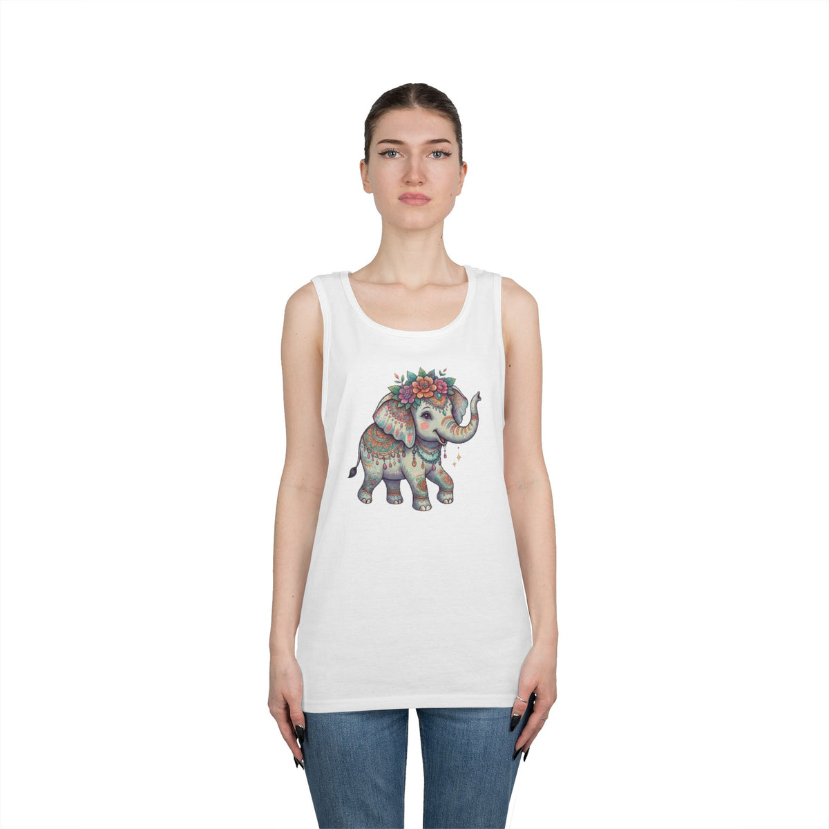 "Hippy Elephant" Tank Top