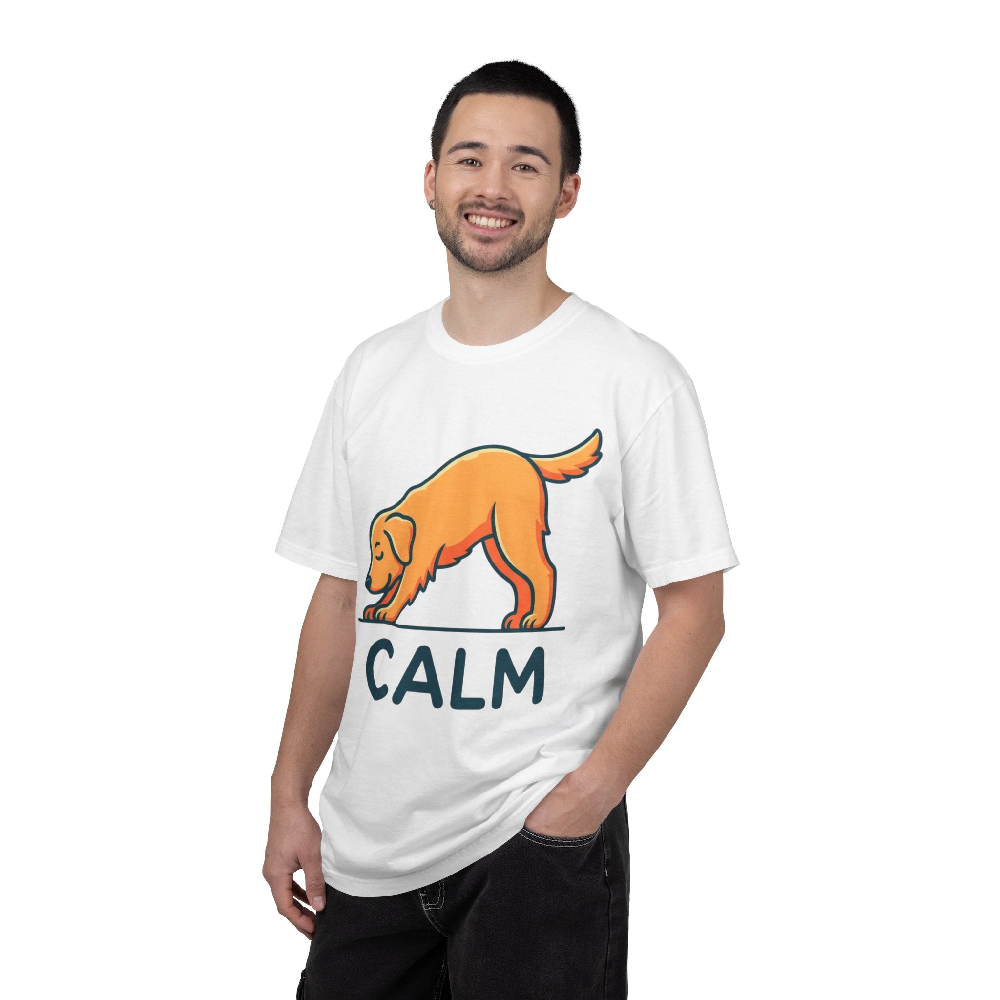 "Dog CALM" Unisex Garment-Dyed Tee