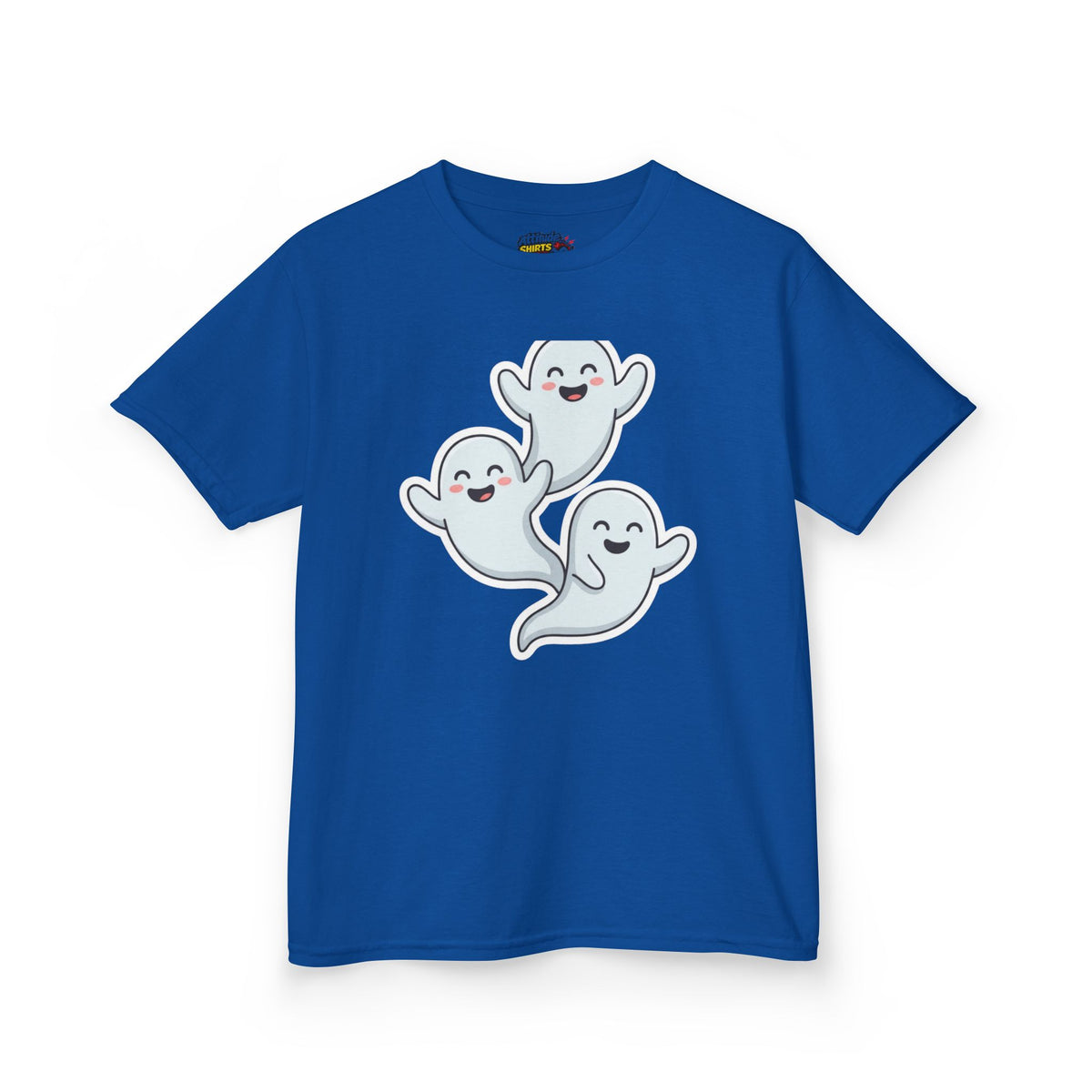 Color: Royal | Ghosts Kids Tee