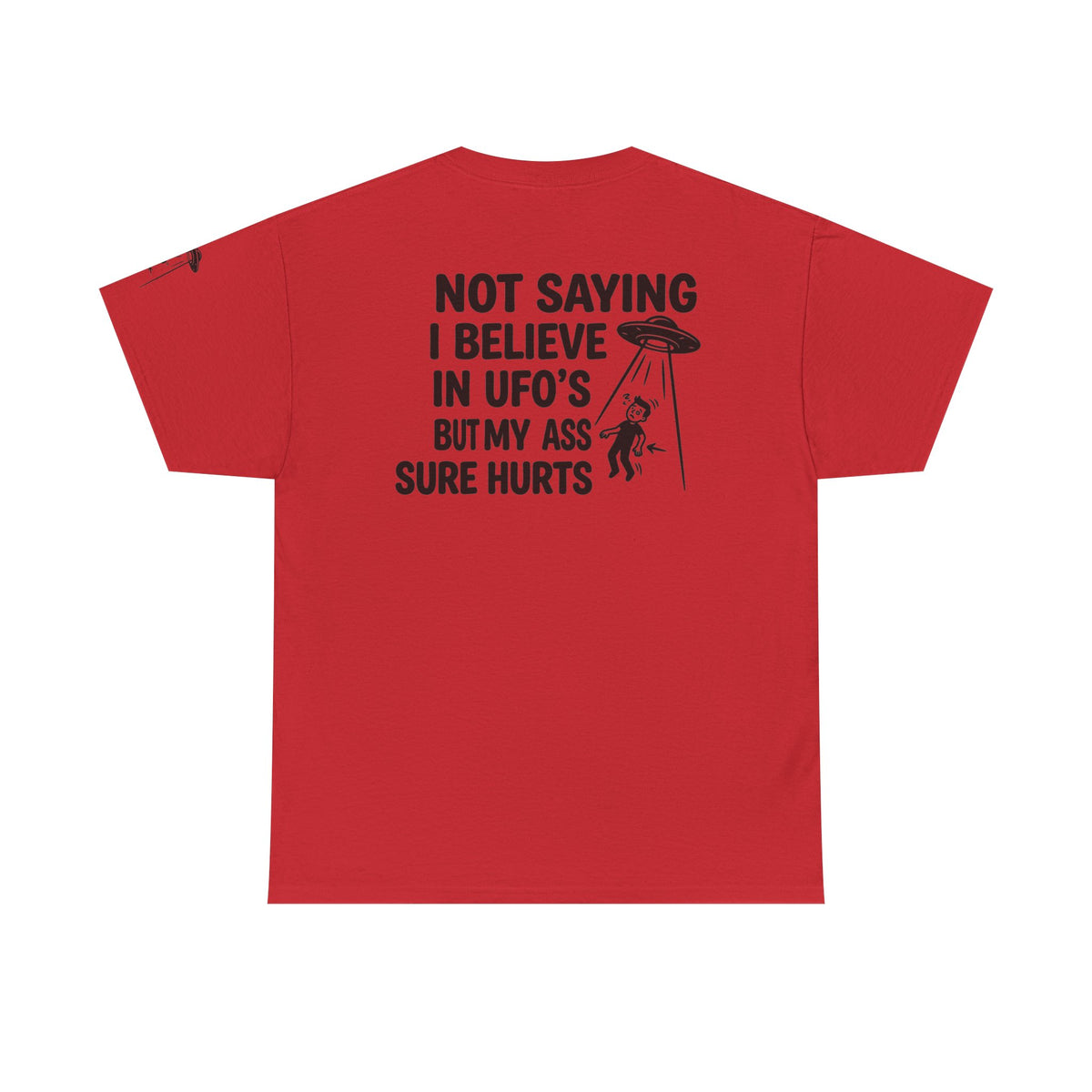 Color: Red | UFO's Premium Graphic Tee
