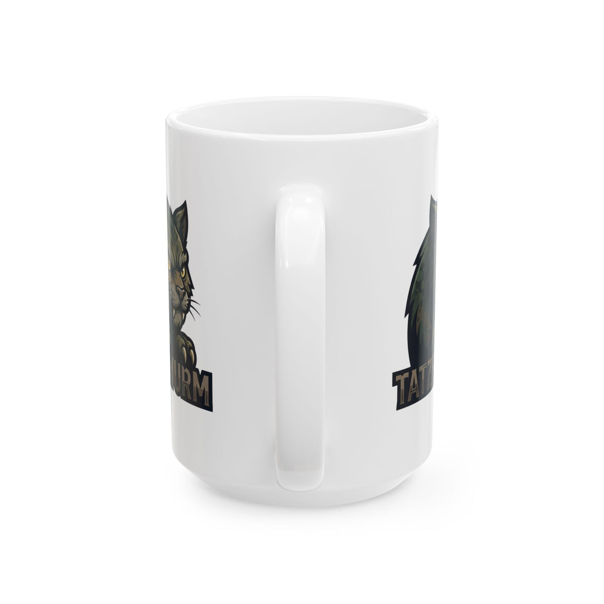 "Tatzelwurm (Alpine Europe)" White Ceramic Mug — Graphic