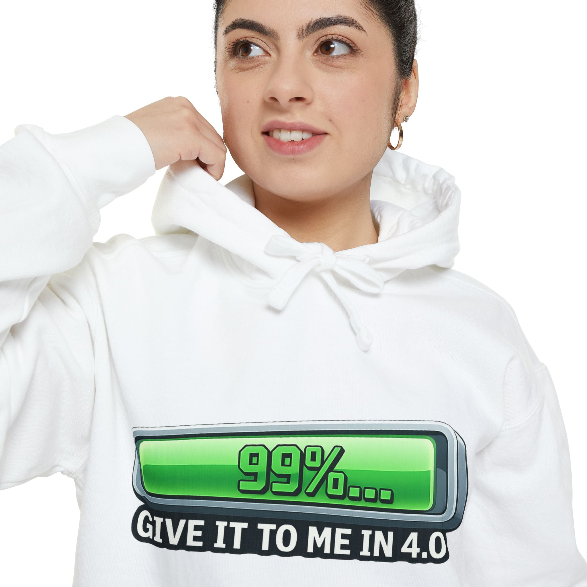 99% Done Waiting | Garment-Dyed Hoodie — AttitudeShirts
