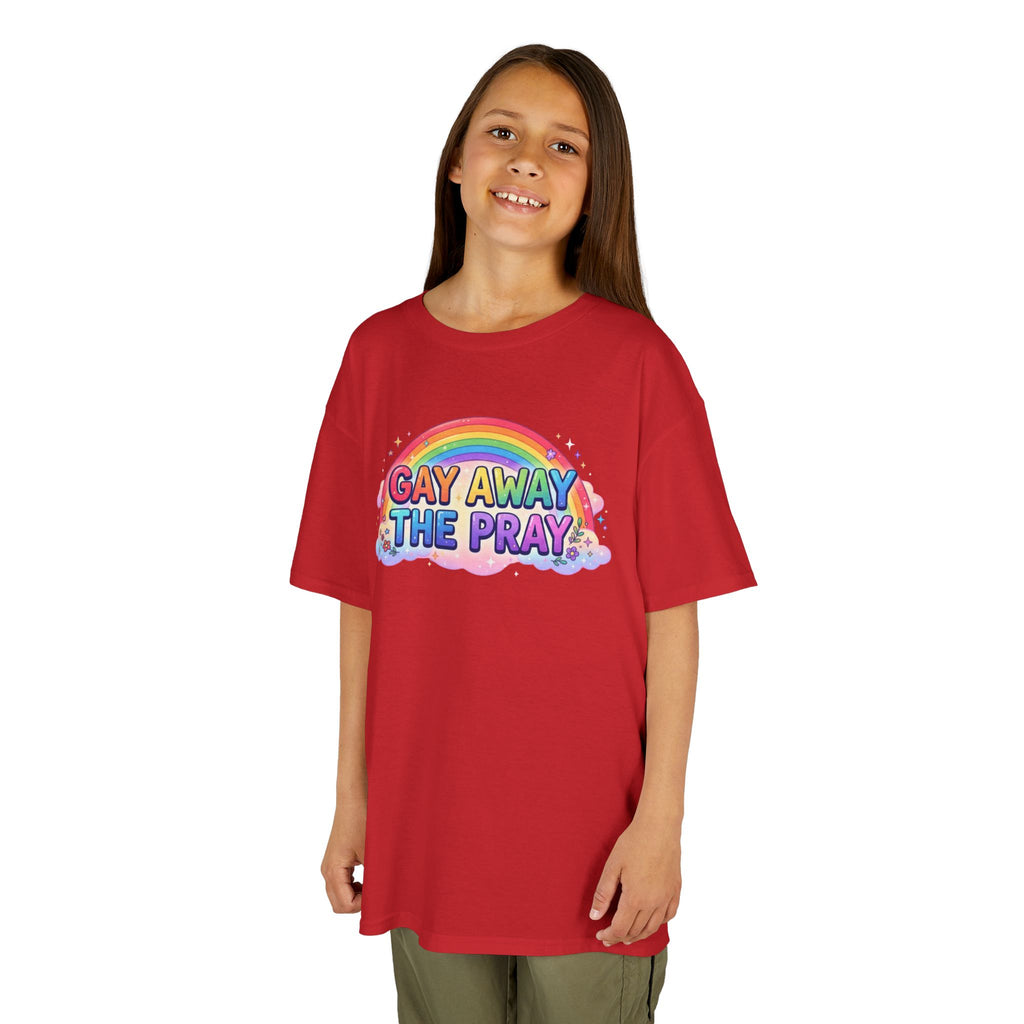"Gay Away The Pray" Kids Tee