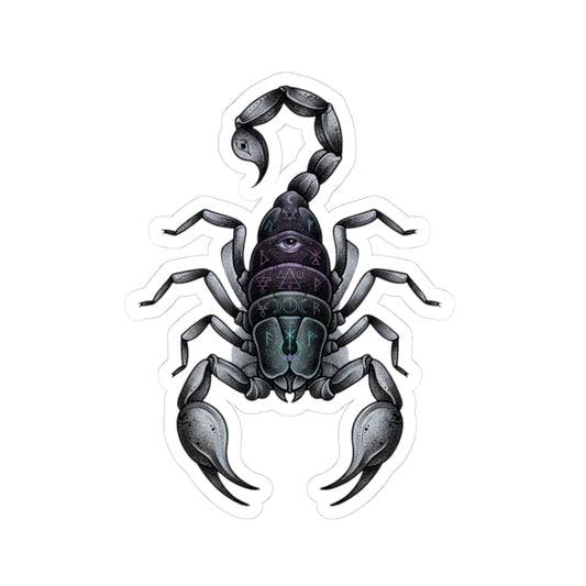"Scorpio The Mystical Scorpion" Sticker — Main