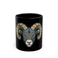 "May Legend" Black Ceramic Mug — Graphic