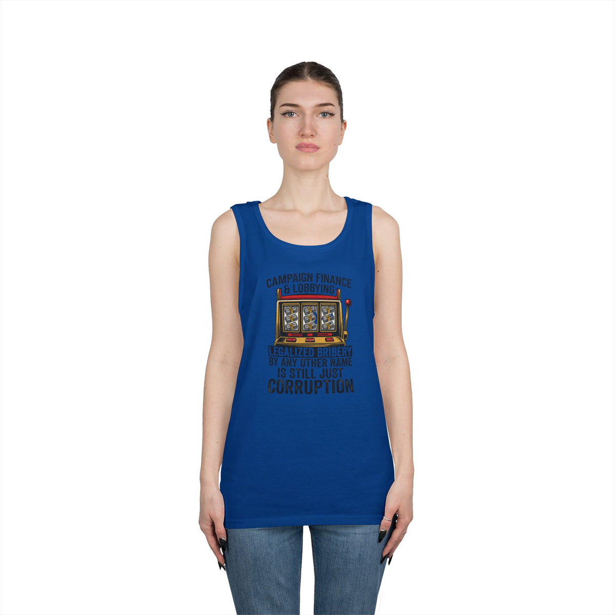 "Protest Series - Get Money Out Of Politics" Tank Top