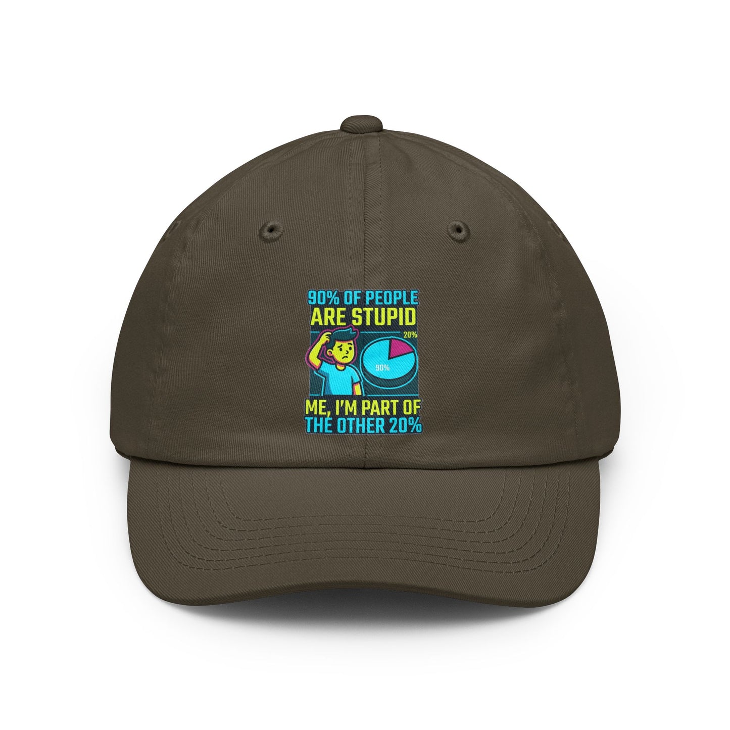"90% Of People Are Stupid" Dad Hat