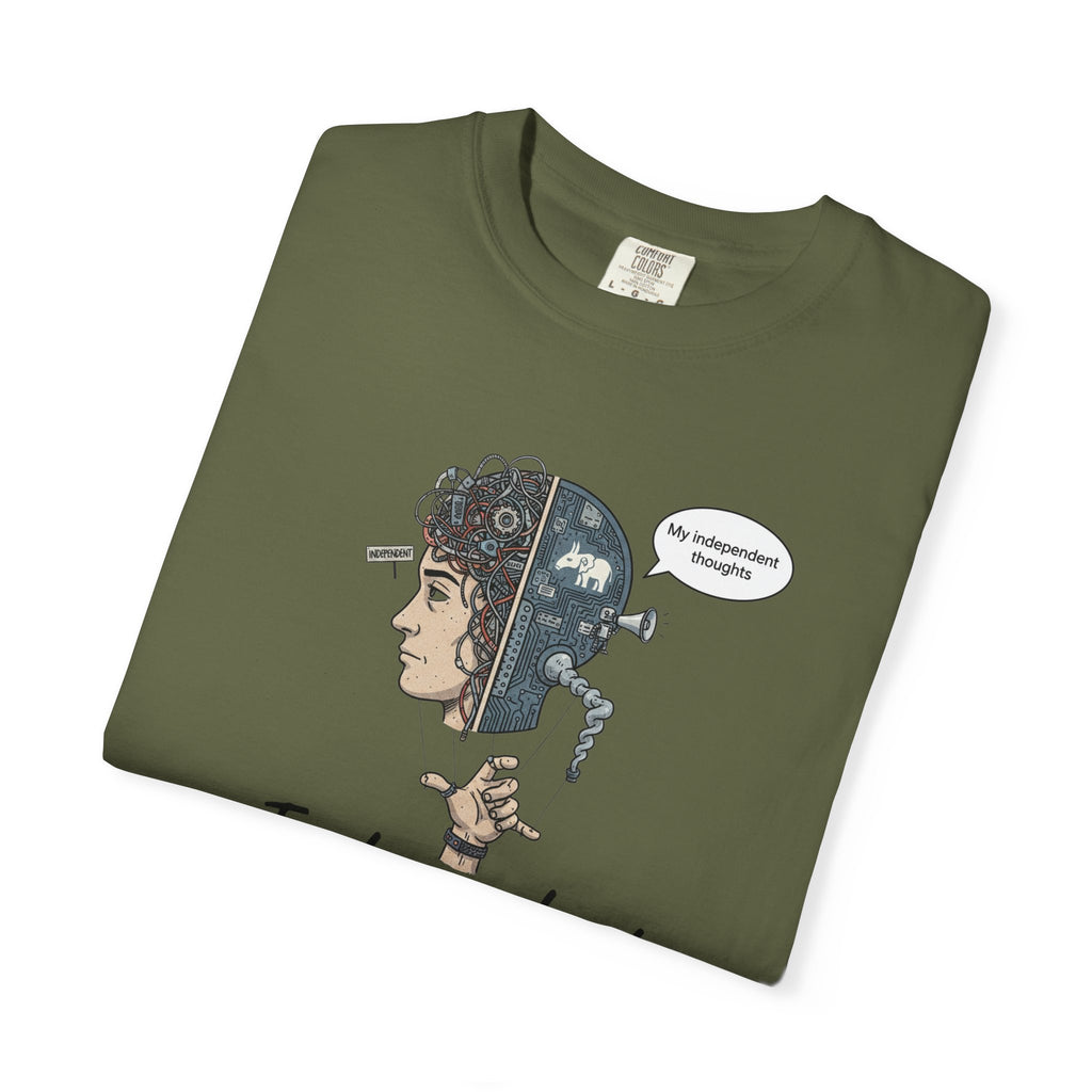 "Independent Thinking (The Party Line Edition)" Unisex Garment-Dyed T-shirt