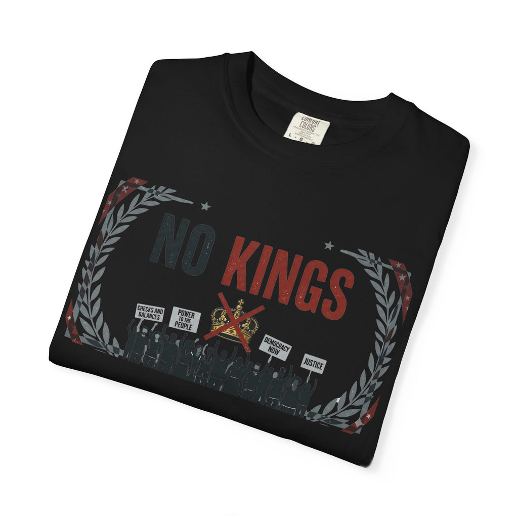 No Kings, No Masters | Garment-Dyed Tee — AttitudeShirts