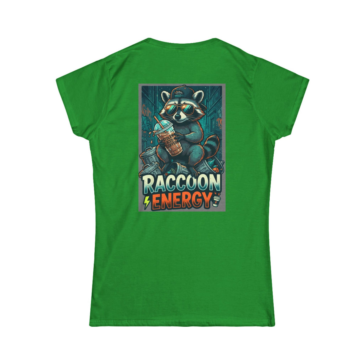 "Raccoon Energy" Women's Tee