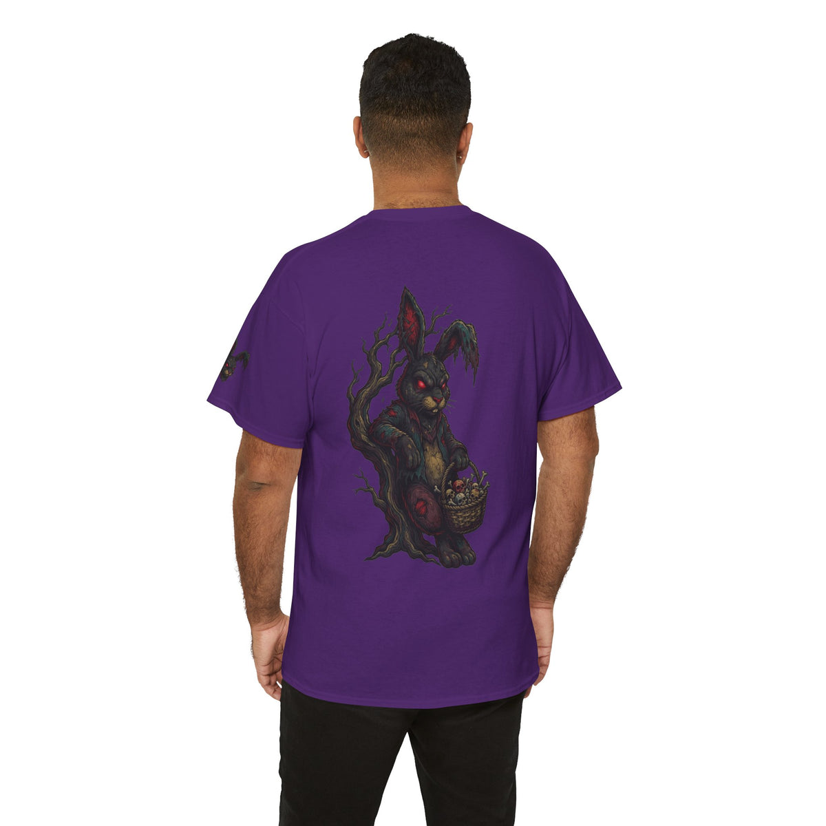 Color: Purple | Zombie Bunny Premium Graphic Tee
