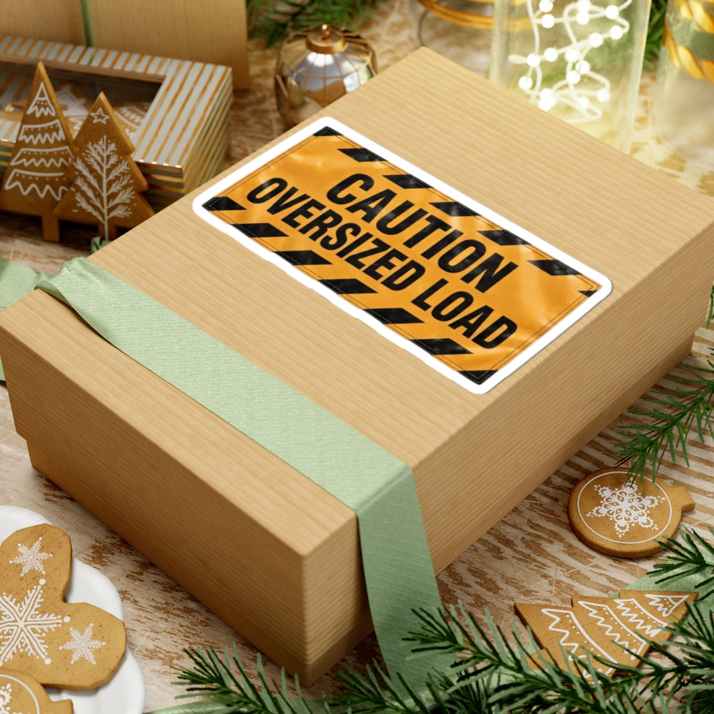 "Caution Oversized Load" Sticker