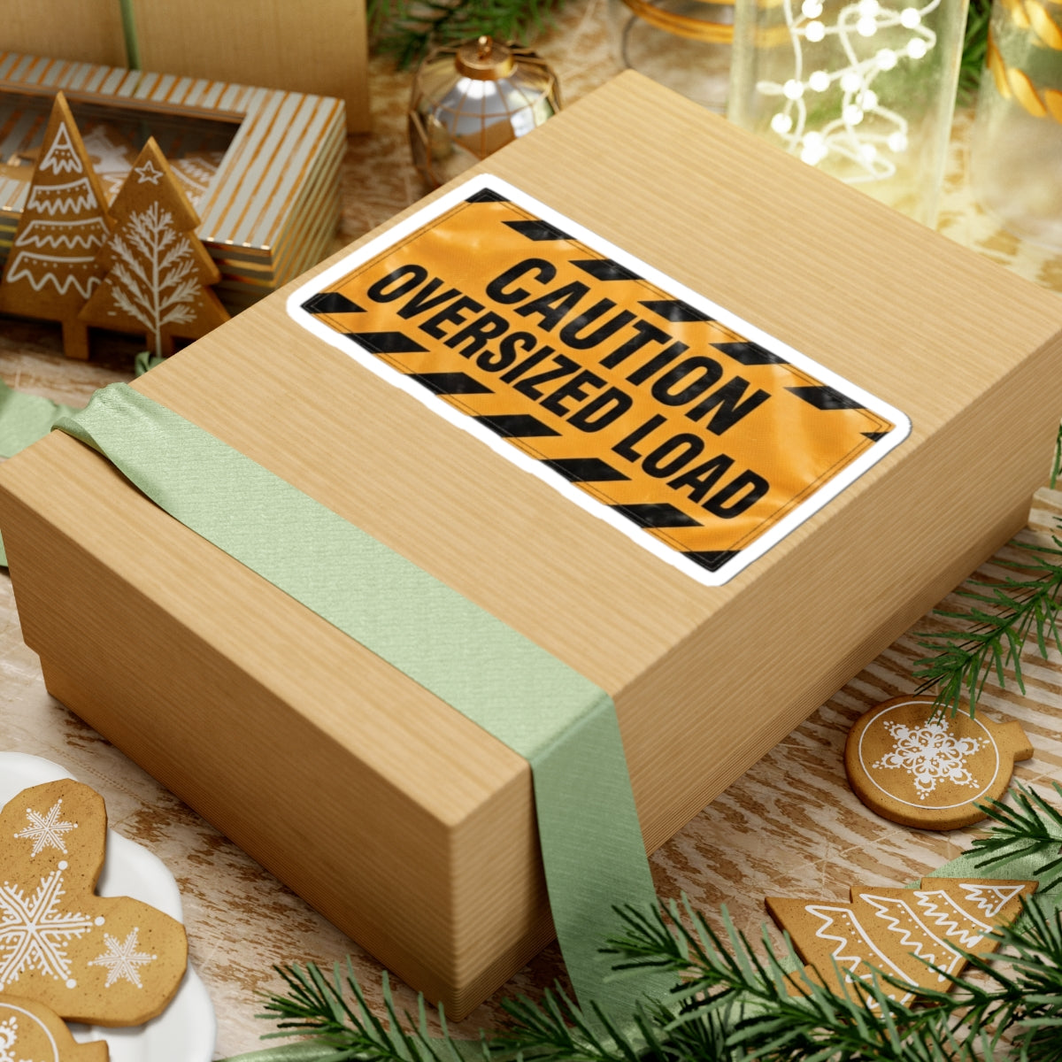 "Caution Oversized Load" Sticker