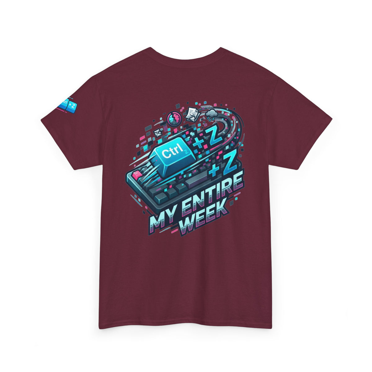 CTRL Z My Entire Week Premium Graphic Tee
