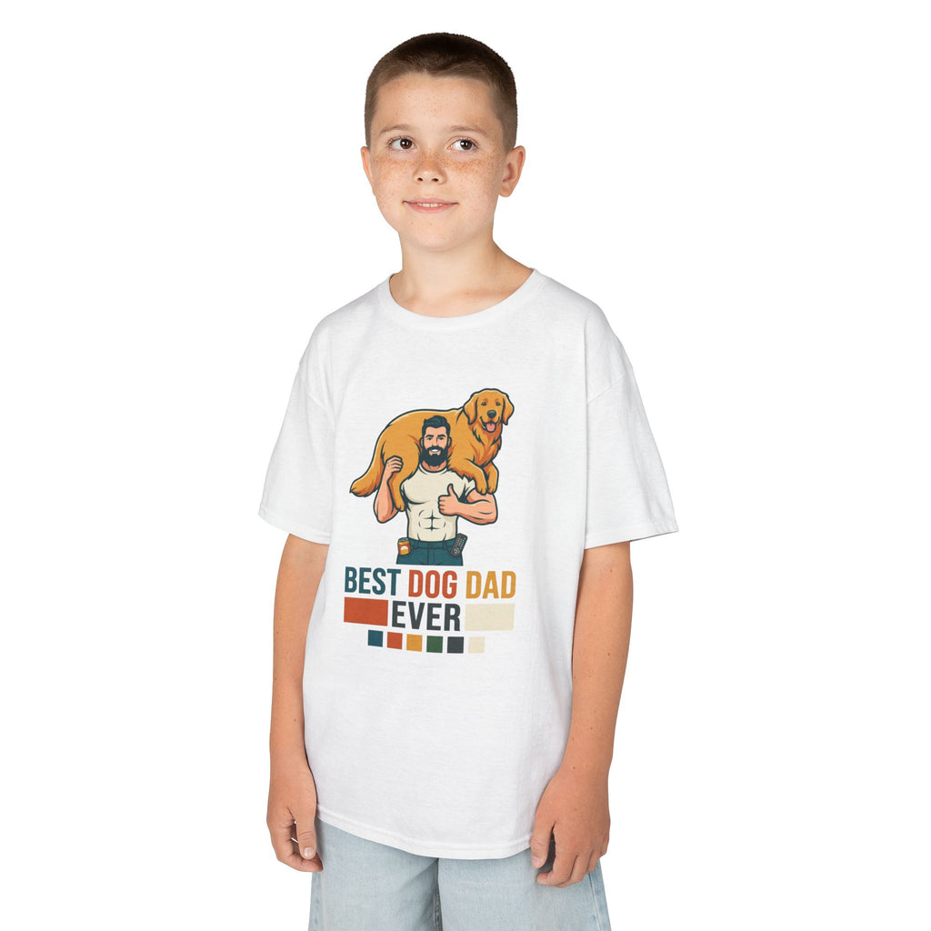"Best Dog Dad" Kids Tee