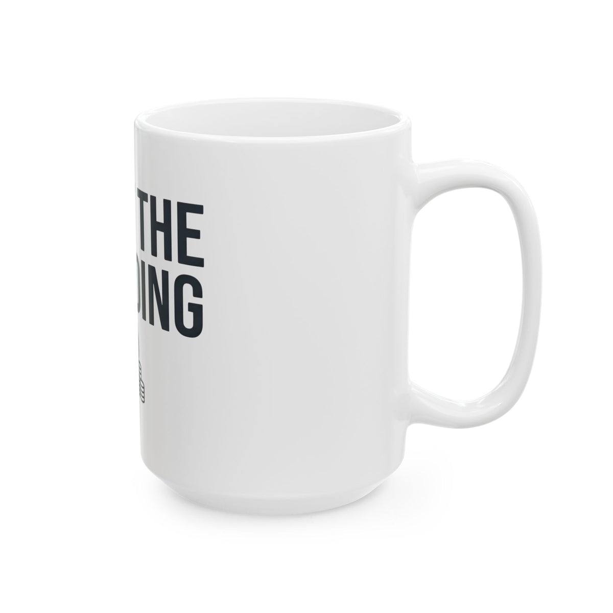 "Protest Series - Audit The Spending" White Ceramic Mug — Graphic
