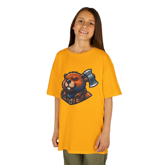 Color: Gold | In Desperate Need of Good Hard Wood Kids Tee