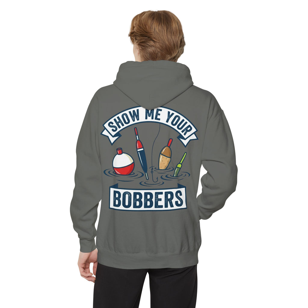 "Show Me Your Bobber" Garment-Dyed Hoodie