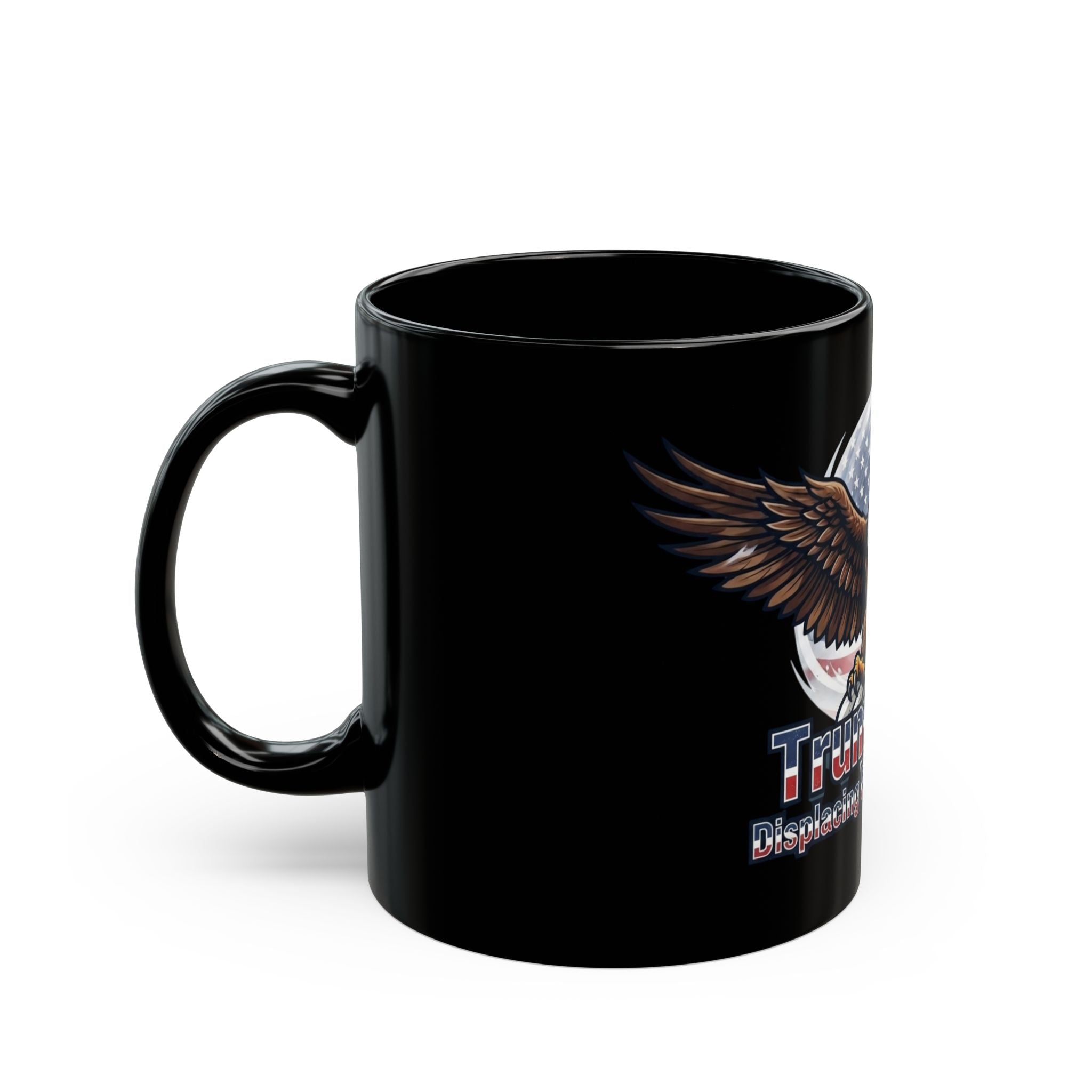 "Trumps DEI" Black Ceramic Mug