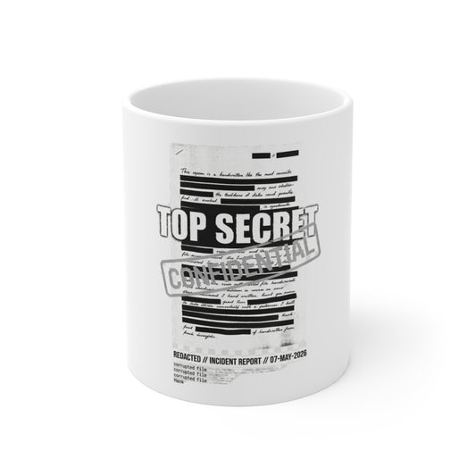 Classified Information Enthusiast | 11oz Mug — AttitudeShirts
