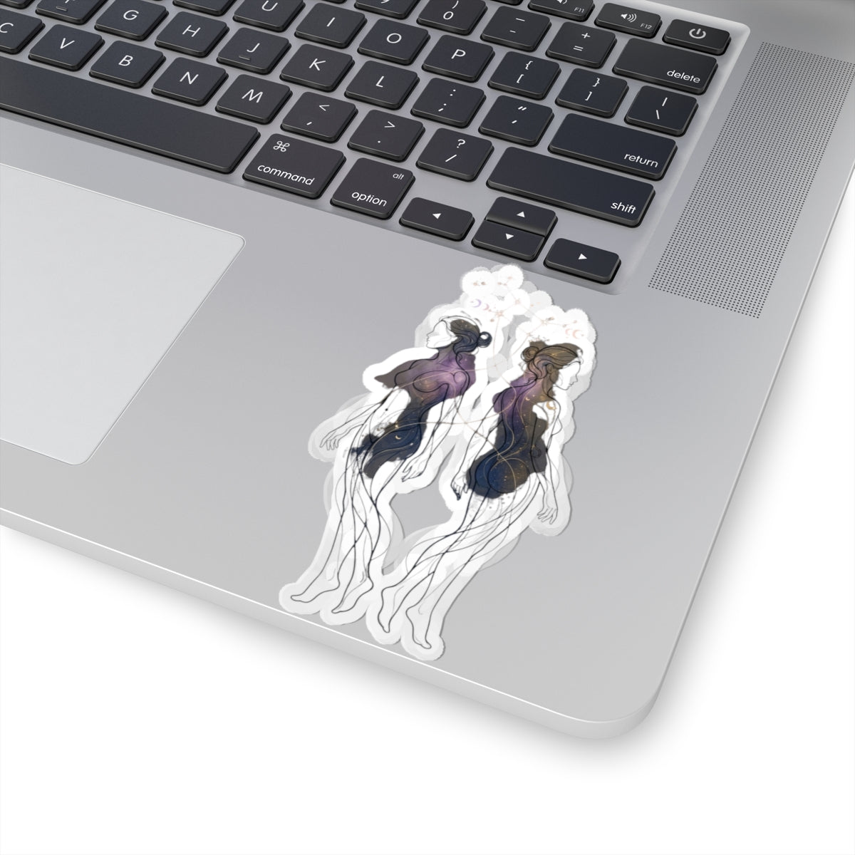 "Gemini The Celestial Twins" Sticker — Main
