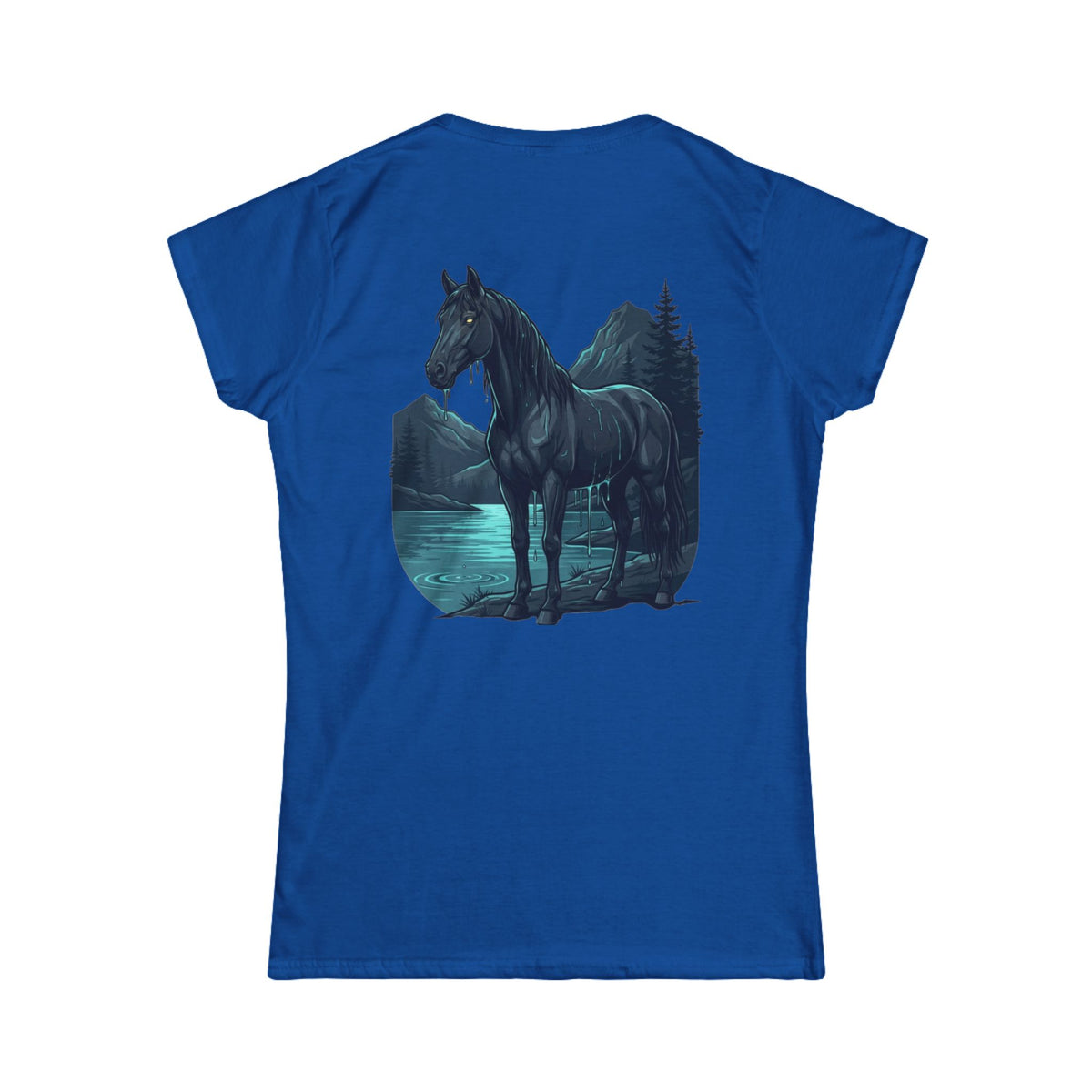 Color: Royal | Kelpie (Scottish Folklore) Women's Tee