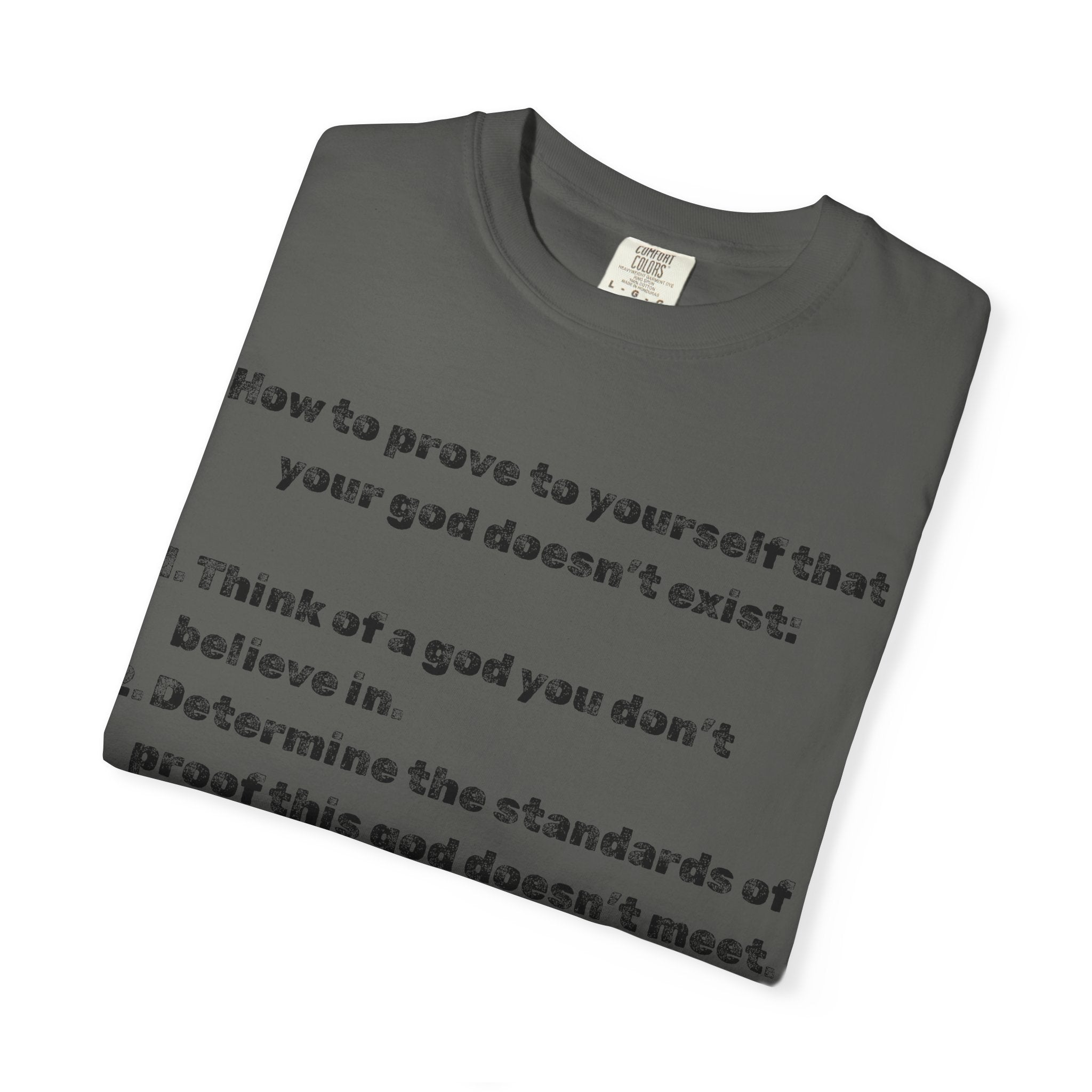 "Divine Double Standard" Unisex Garment-Dyed T-shirt