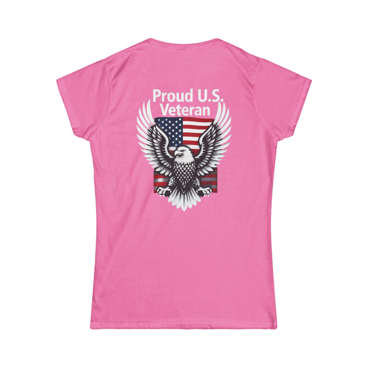 Color: Azalea | Proud Veteran Women's Tee