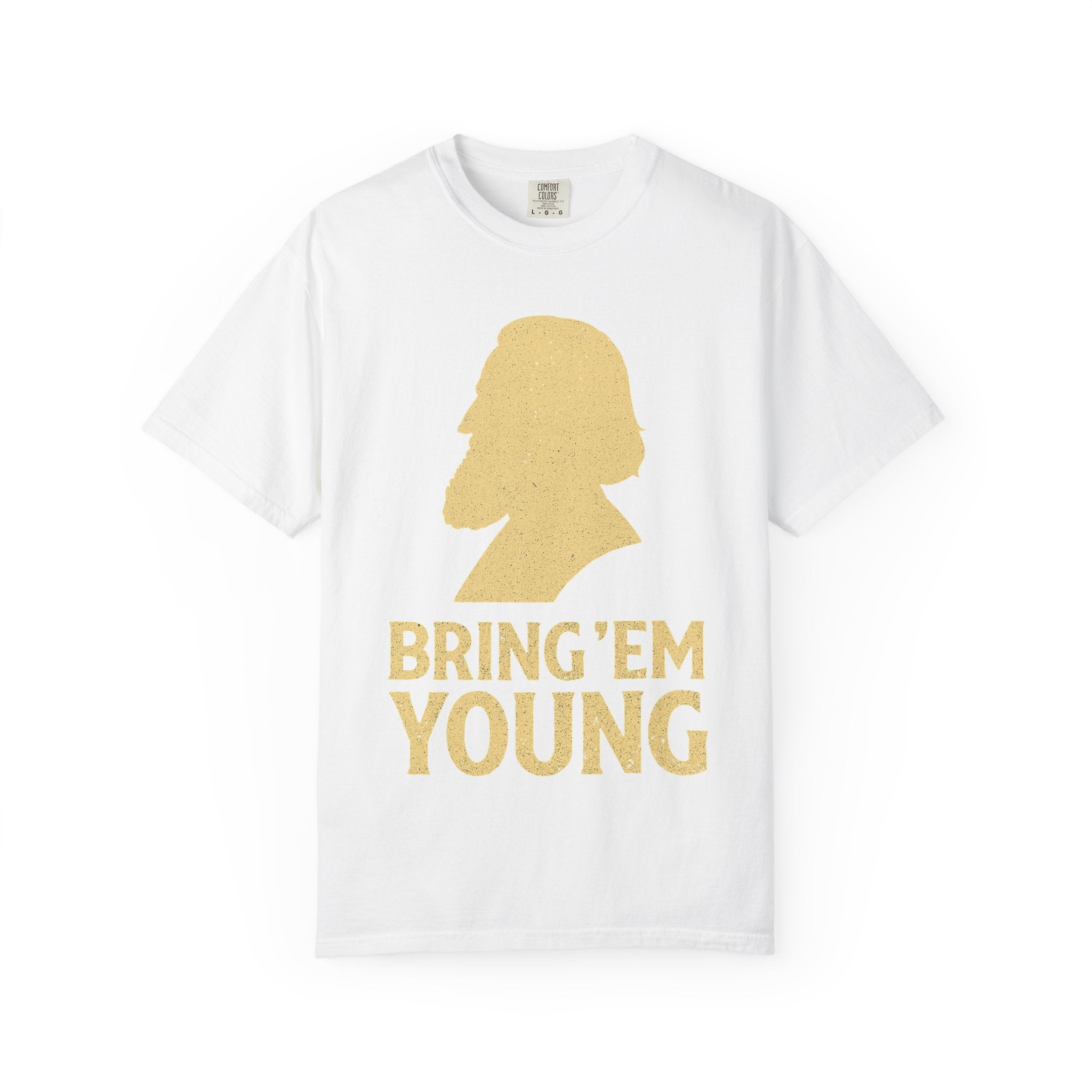 "Bring 'Em Young" Unisex Garment-Dyed T-shirt