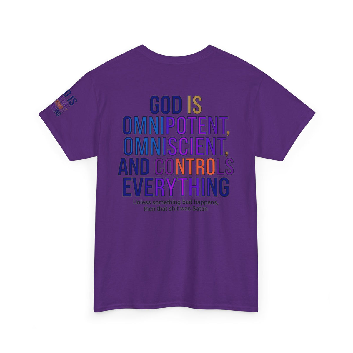 "God Controls Everything" Premium Graphic Tee