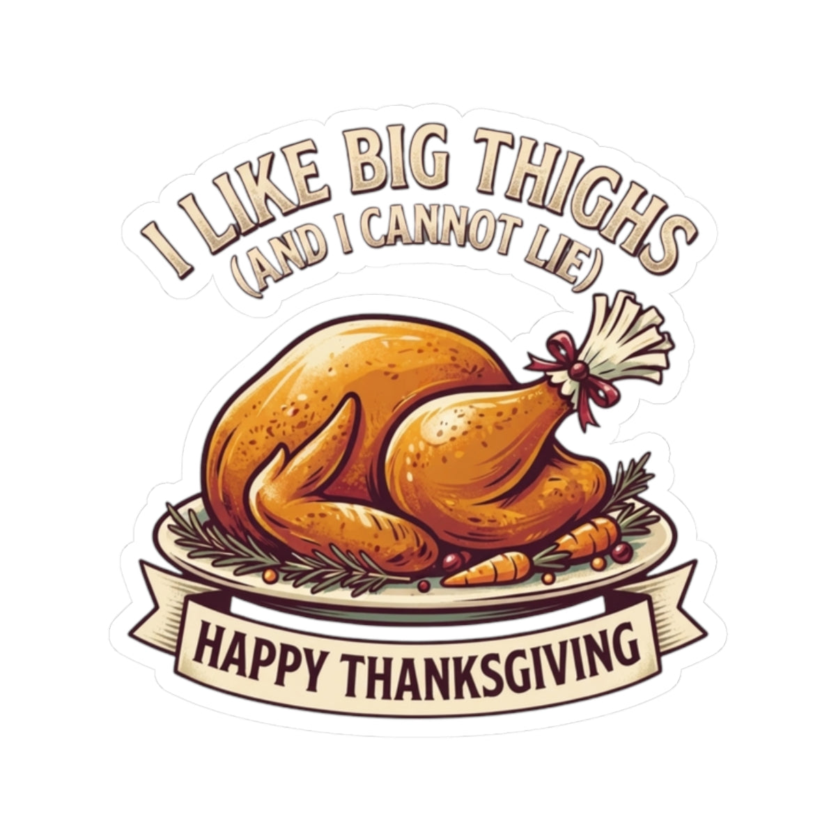 "I Like Big Thighs" Sticker — Main