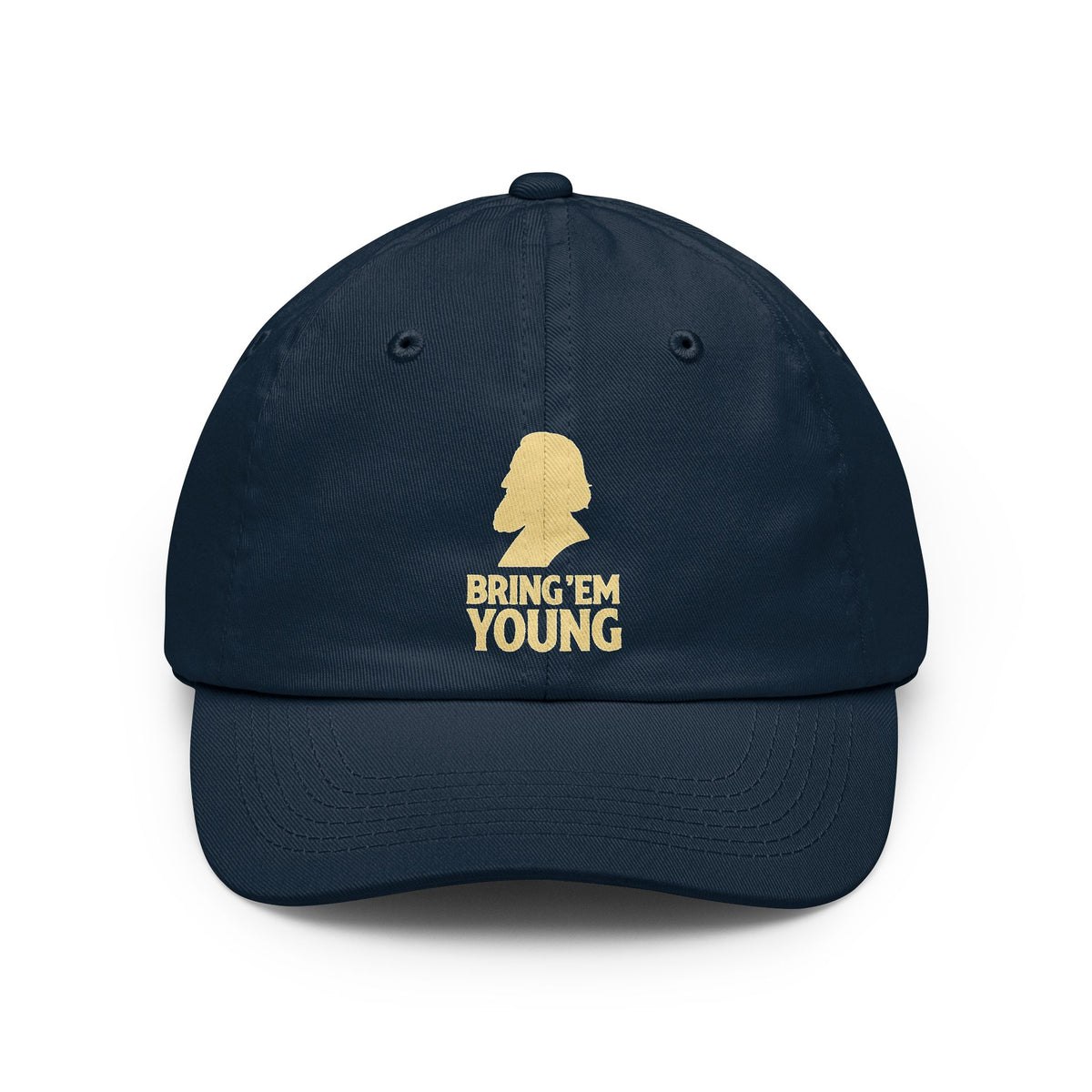 Color: Navy | Bring Em Young Dad Hat