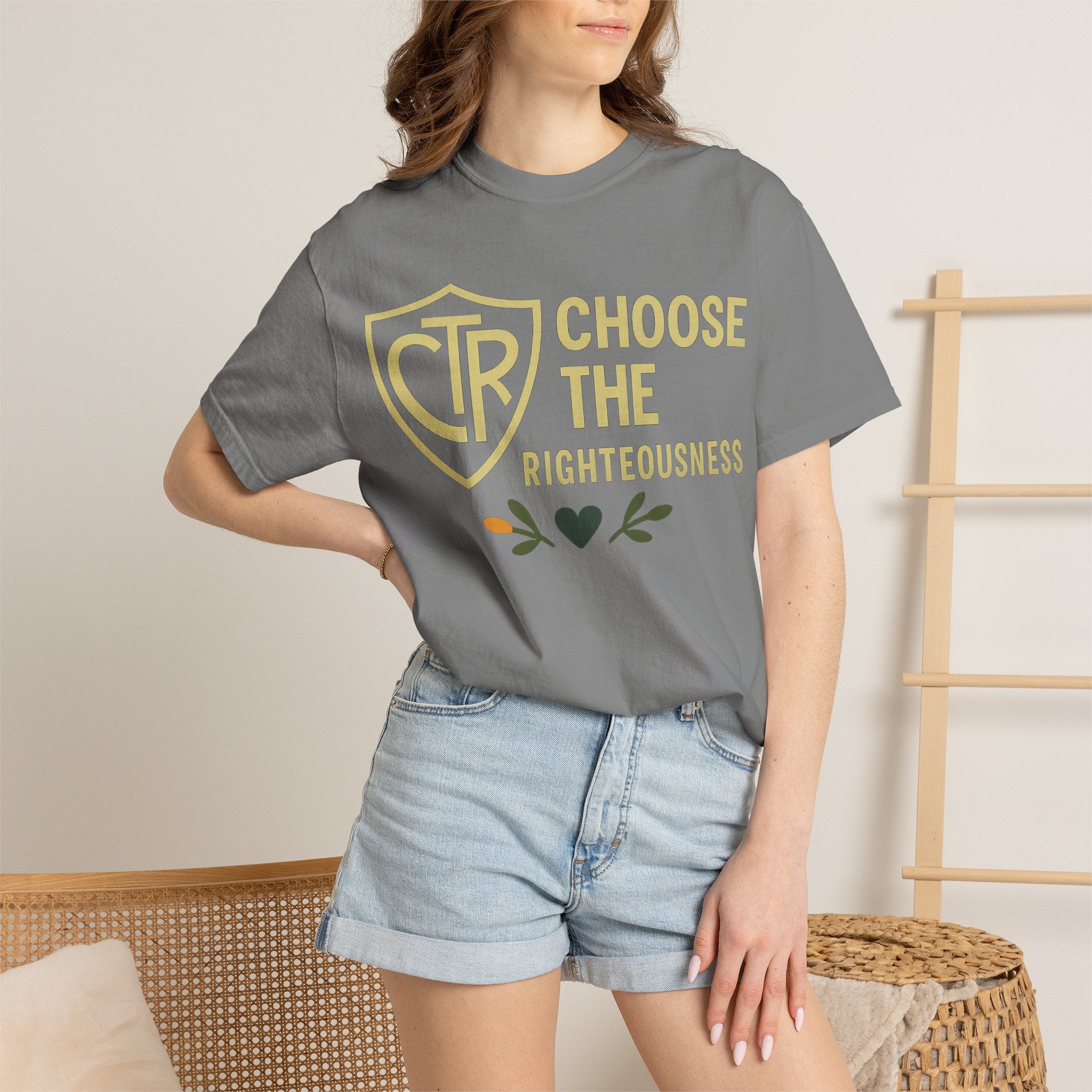 "CTR: Choose the Righteousness" Unisex Garment-Dyed T-shirt