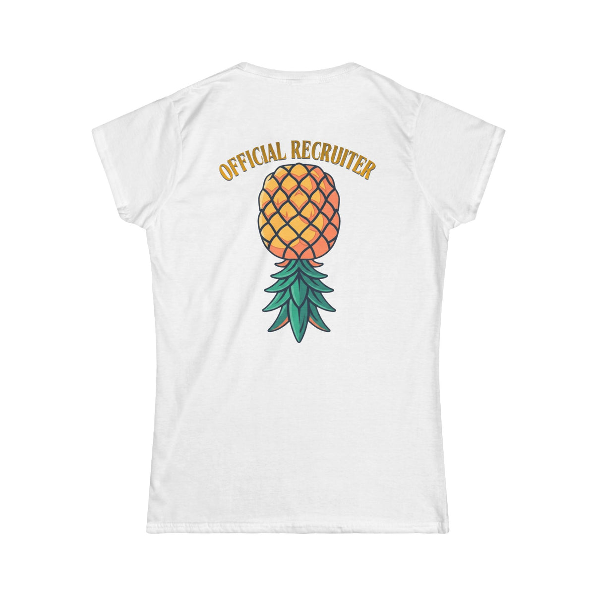 Color: White | Official Recruiter Women's Tee
