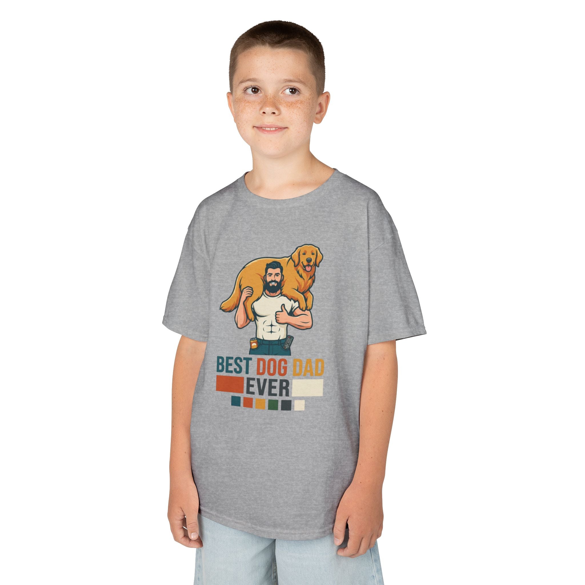 "Best Dog Dad" Kids Tee