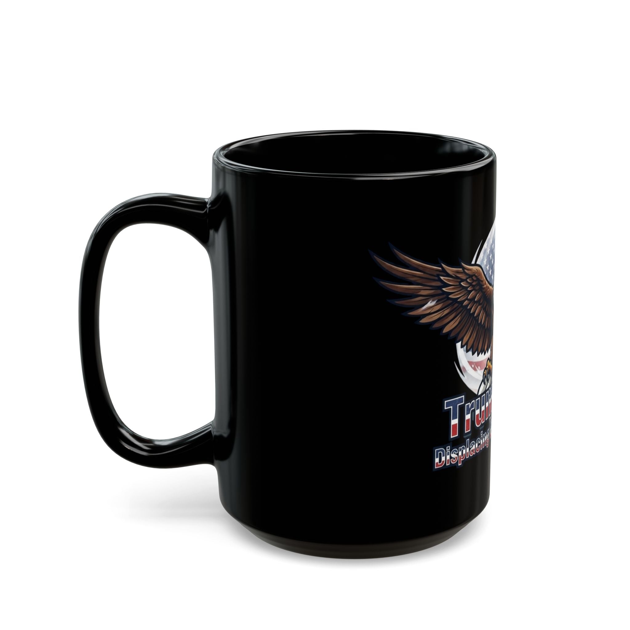 "Trumps DEI" Black Ceramic Mug