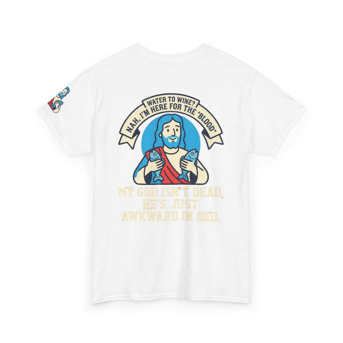 "Good Book Series Not Dead Awkward In Bed" Premium Graphic Tee