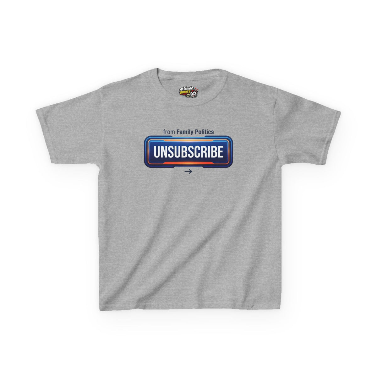 Unsubscribe From Family Politics Kids Tee