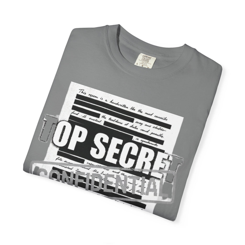 Classified Information Enthusiast | Garment-Dyed Tee — AttitudeShirts