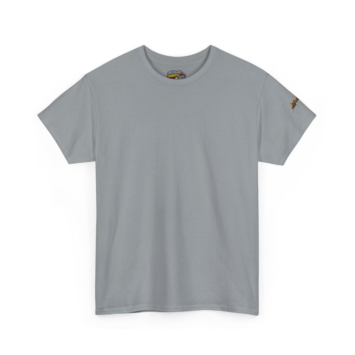 Color: Gravel | Cyber Ants Premium Graphic Tee
