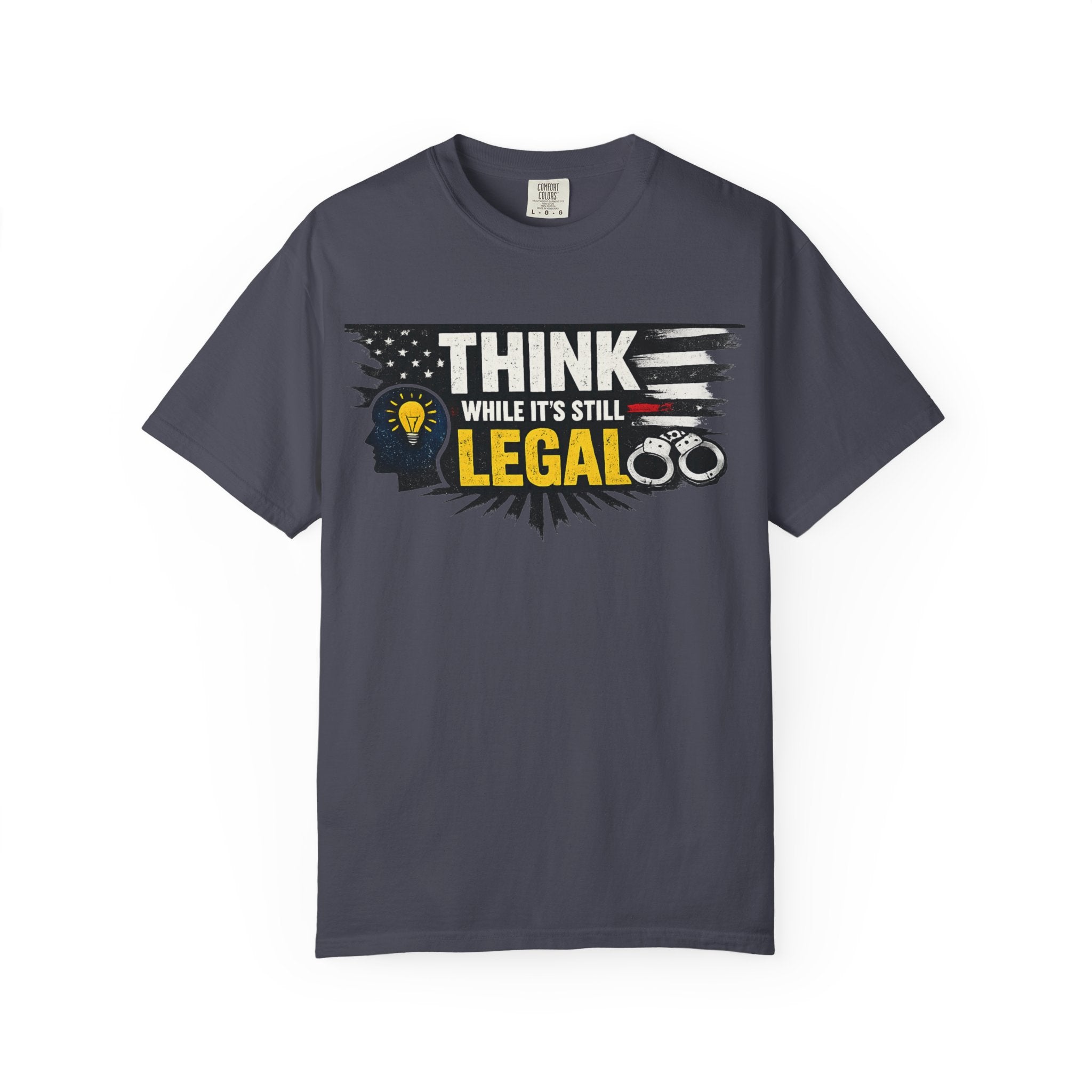 "The Endangered Species Act (For Your Brain)" Unisex Garment-Dyed T-shirt