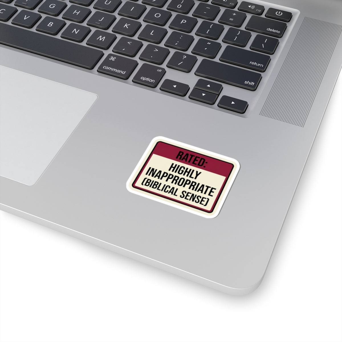 "Good Book Series Highly Inappropriate" Sticker — Main