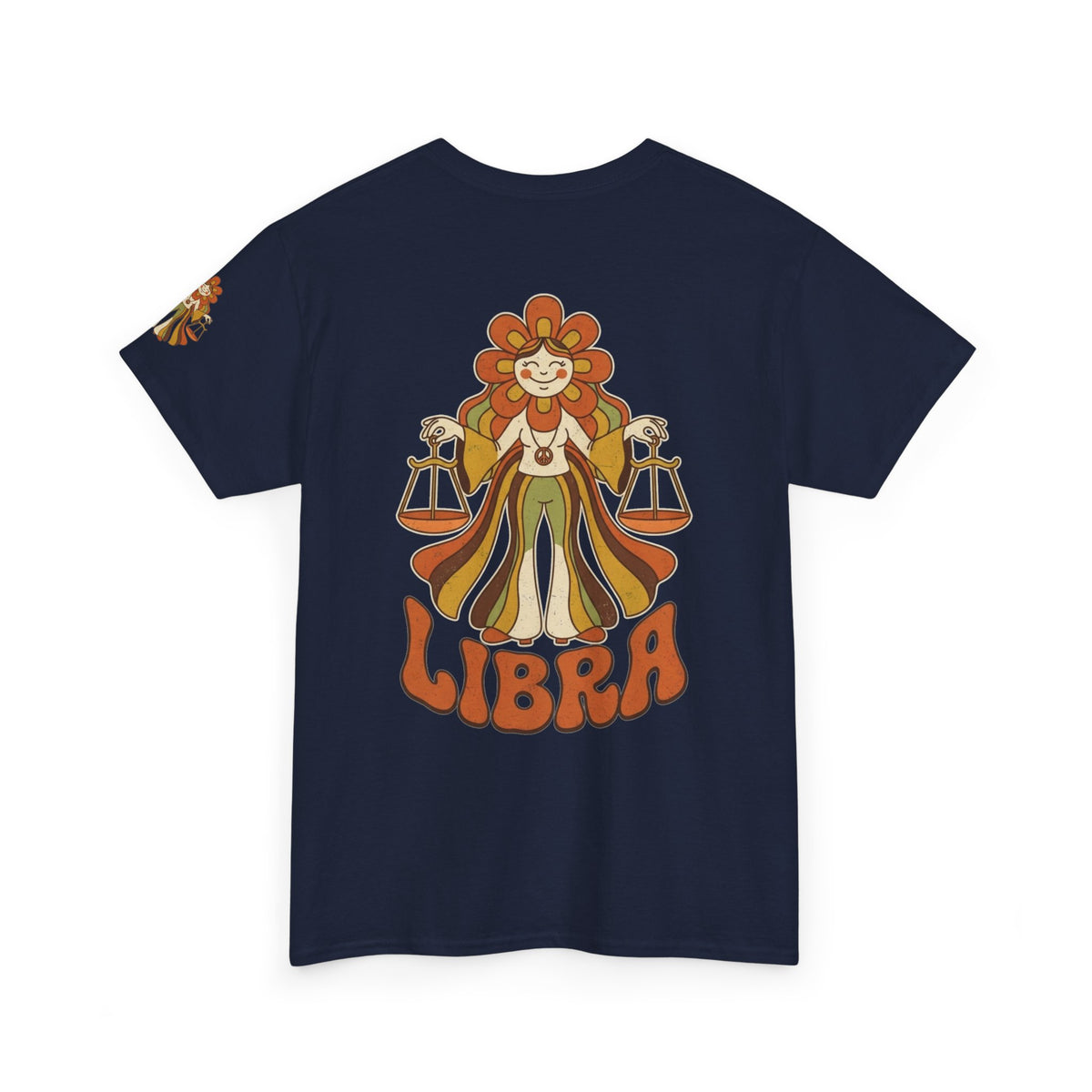 "Retro Mascot Groovy Libra" Premium Graphic Tee