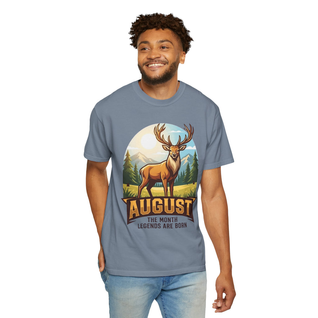 "August Legend" Unisex Garment-Dyed Tee