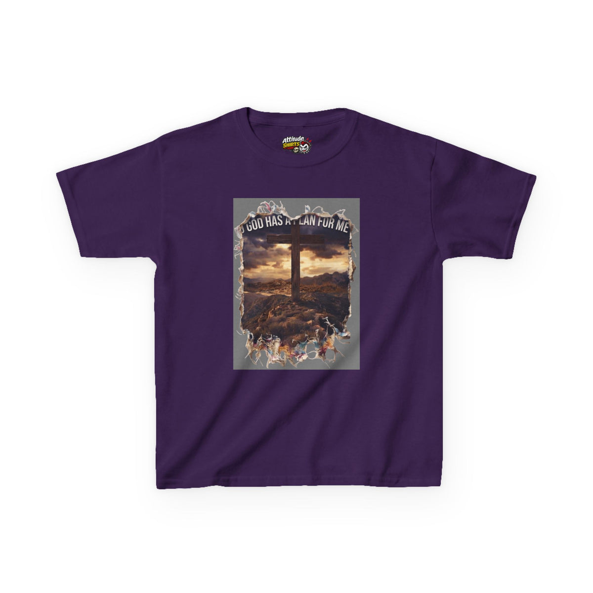 "God Has A Plan For Me" Kids Tee