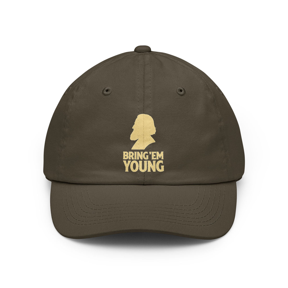 Color: Olive | Bring Em Young Dad Hat