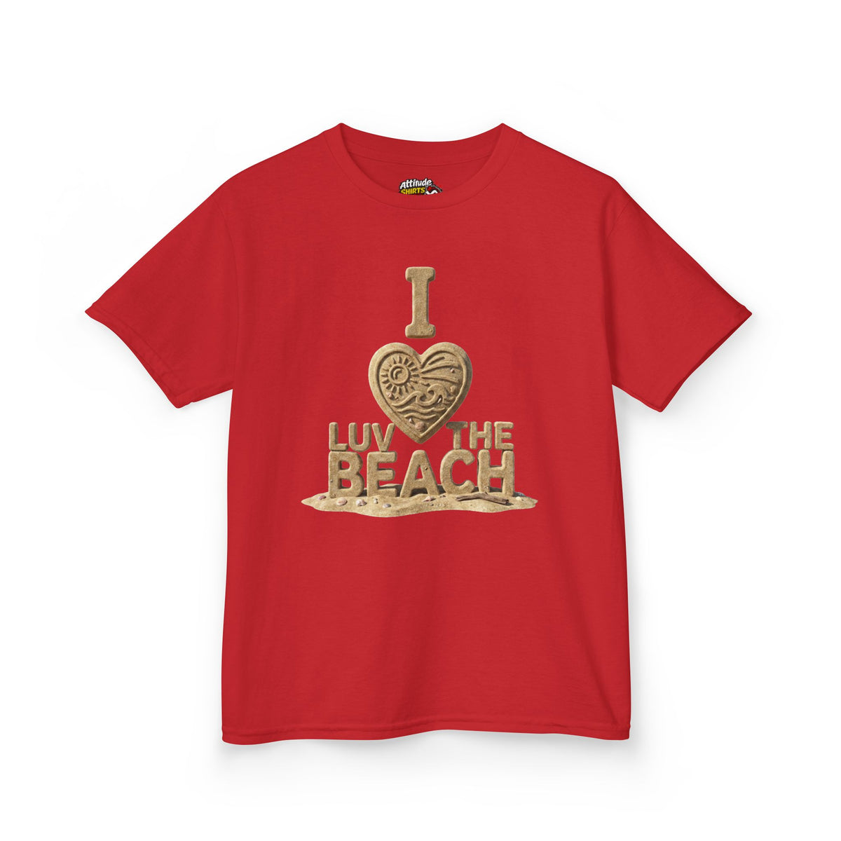 "I Luv The Beach" Kids Tee